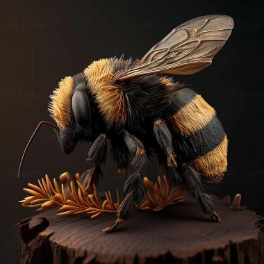 3D модель Bombus ruderatus (STL)